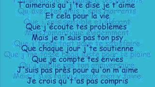 Keenv  Prince charmant  Paroles [upl. by Arrimat]