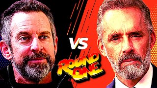 SAM HARRIS VS JORDAN PETERSON LIVE ON STAGE FOR THE FIRST TIME EVER ROUND 1  Religion Ethics God [upl. by Tolman]