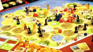 Catan  Städte amp Ritter Die Legenden der Eroberer Kosmos  Nürnberger Spielwarenmesse 2019 [upl. by Navetse]