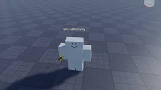 Sloppy Sword Animation Roblox Studios [upl. by Yelha]