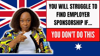 EMPLOYER SPONSORSHIP TO AUSTRALIA  Important requirements to meet amp where to search [upl. by Lilia]