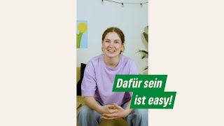 Dafür sein ist easy 🗳 [upl. by Rosecan]