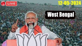 LIVE PM Modis Barrackpore Election Rally  West Bengal Lok Sabha Polls 2024  BJP LIVE 12052024 [upl. by Onaled301]