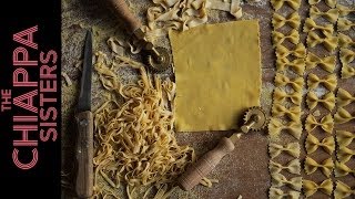 How to Shape Pasta  Chiappa Sisters [upl. by Condon]