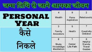 personal year kaise nikale  lo shu grid  lo shu grid  abhishek bhatnagar numerology [upl. by Aramoiz]