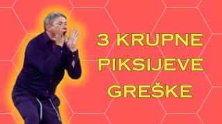 3 KRUPNE greške koje je Piksi pravio reprezentacijasrbije [upl. by Neenwahs]