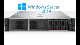 HPE ProLiant DL380  Gen10  Windows Server 2019 STND installation [upl. by Aguayo]