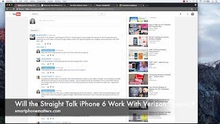 Will the Straight Talk iPhone 6 Work With Verizon Prepaid [upl. by Saile387]