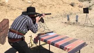 Double RR Bar Regulators  Annual Crap Shoot at Chimney Rock  2016  Cowboy Action  Pecos Nick [upl. by Ayram68]