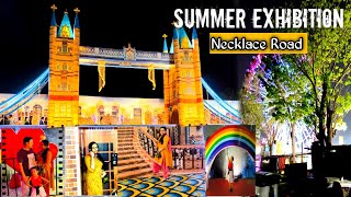 People Plaza Exhibition 2024 Necklace Road l London Tower 🗼 Bridge 🌉 in Hyderabad Summer Exhibition [upl. by Yelad]