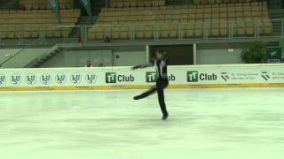 18 Maurizio ZANDRON ITA  ISU JGP Austria 2011 Junior Men Short Program [upl. by Culley]