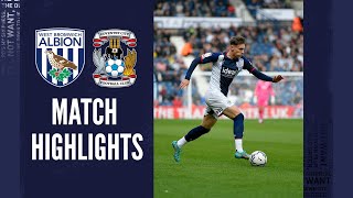 West Bromwich Albion v Coventry City highlights [upl. by Palla]