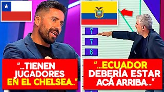 prensa CHILENA DICE CÓMO QUEDARÁ ECUADOR EN LA TABLA DE POSICIONES [upl. by Enomas]