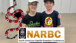 Caleb meets his hero Emily from Snake Discovery in Dallas at the 2024 NARBC [upl. by Ahsilac]