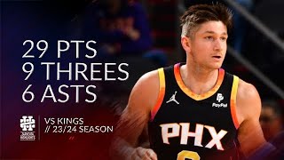 Grayson Allen 29 pts 9 threes 6 asts vs Kings 2324 season [upl. by Burr661]