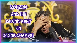 BENZINO WENT ON DRINK CHAMPS TO EMBARRASS THE ENTIRE CITY OF BOSTON [upl. by Ahsiaa473]