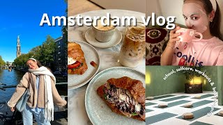 Week in mijn leven in Amsterdam bookshopping workouts amp selfcare [upl. by Anyl968]