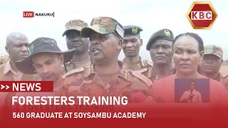 Foresters Training 560 Graduate at Soysambu Academy [upl. by Burgess]