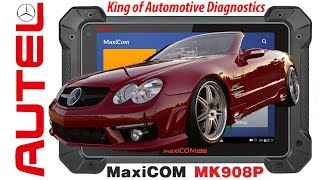 👑 King of Car Diagnostics Autel MaxiCom MK908P  All 34 Modules Scan 🚨 Mercedes SL600 V12 BiTurbo❗ [upl. by Togram158]