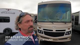 2016 Fleetwood Bounder 35 K Class A Motor Home with only 30000 Miles [upl. by Tsiuqram]