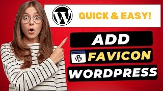 How To Add Favicon In WordPress 2024 🔥  FAST amp Easy [upl. by Libbi]