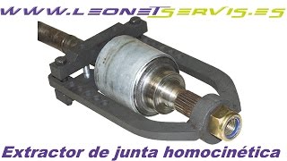 Extractor de junta homocinetica [upl. by Nicram]