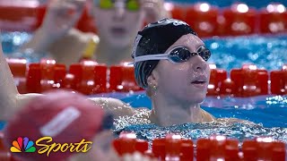 Kate Douglass SMOKES short course swimming world record in 200m individual medley  NBC Sports [upl. by Malonis513]