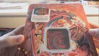 YuGiOh Uria Lord of Searing Flames Tin Opening [upl. by Darees]