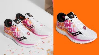 Dunkin Donuts Releasing SpecialEdition Boston Marathon Running Shoes [upl. by Rebme]