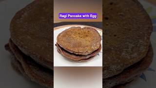 Ragi Pancake Recipe with Egg  Egg Pancake Recipe  Banana Pancake Recipe [upl. by Nirtak]