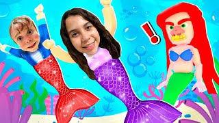 SARAH E ELOAH TENTARAM ESCAPAR DA SEREIA FEIA  Roblox [upl. by Doti]