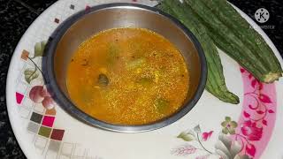 easy recipefast recipe ಅತೀ ಸುಲುಭ ಅತೀ ಬೇಗಹಿರೇಕಾಯಿ ಸಾಂಬಾರ್ hirekai sambar [upl. by Rexferd731]