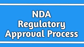 NDA Regulatory Approval Process  DRA  regulatorypharmacyregulatoryaffairs bpharm dpharmmpharm [upl. by Gitel661]