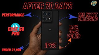 MOTO EDGE 50 PRO LONG TERM REVIEW 70 DAYS  BBD SALE PRICE 27999 😲 [upl. by Siegfried922]