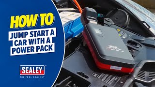 How to Jump Start a Car with a Power Pack [upl. by Lavery]