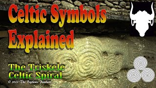 Celtic Symbols Explained  The Celtic Triple Spiral Triskele  Triskelion [upl. by Lamphere923]