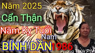 Tử Vi Tuổi Bính Dần 1986 Năm Ất Tỵ 2025 Hạn Tuổi hết sức Cẩn Thận HAO TÀI CÔNG VIỆC KHÓ KHĂN Nam [upl. by Lani]