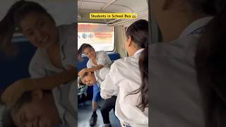 Students and School bus 🚌 shorts ytshorts sejalgabashorts schoollife teacherlife [upl. by Mellette]