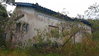 casa abandonada em um matagal na beira da rodovia BR 101 [upl. by Sang]