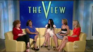 The Gates Actress Rhona Mitra on The View [upl. by Osrit945]