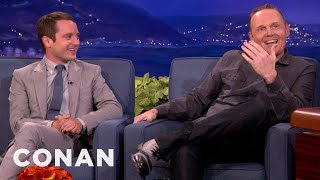 Bill Burr Teaches Elijah Wood How To Kill  CONAN on TBS [upl. by Rosco]