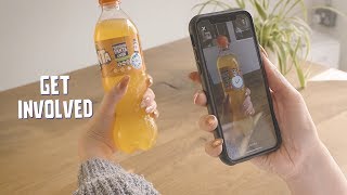 Augmented Reality for Packaging  Fanta Takeover  AR case study [upl. by Efron699]