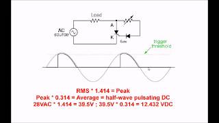 Testing SCRs Simple Circuit Part 2 [upl. by Olwen]