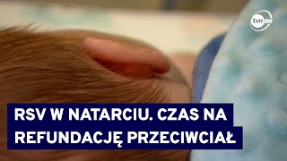 Bardziej zakaźny niż grypa a powikłania mogą ciągnąć się latami RSV zagraża najmłodszym TVN24 [upl. by Nylirej]