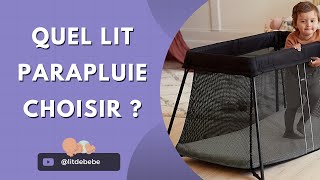 Quel Lit Parapluie Choisir  Notre Top 5 pour 2024 [upl. by Leitnahs]