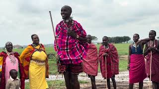 The Maasai Dance Maasai People [upl. by Gove669]