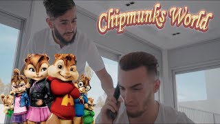 Zouhair Bahaoui  Hasta Luego ft TiiwTiiw amp CHK amp Alvin Chipmunks Cover بصوت السناجب [upl. by Codel824]