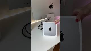 Apple Studio Display  M2 Mac mini amp accessories Unboxing ASMR [upl. by Adirem]