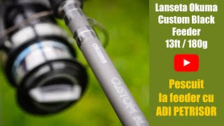 Lanseta Okuma Custom Black Feeder 13ft  180g [upl. by Htide461]