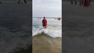 Puri Sea Beach full Masti  Anjali Kumbhar  shorts short trending viral shortvideo song [upl. by Frieder184]